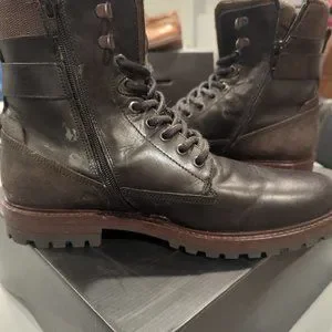 Aldo Proaviel Brown Leather Men\'s Boots size 10.5 ALDO Mens Aradowen Chelsea Leather Boots Size 10.5 Brown  main image 4